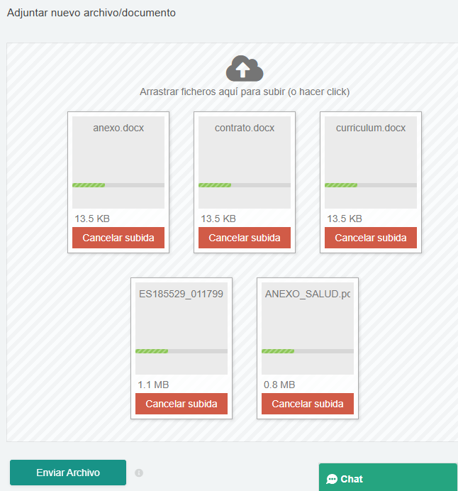 Gestión documental empleados Dolibarr