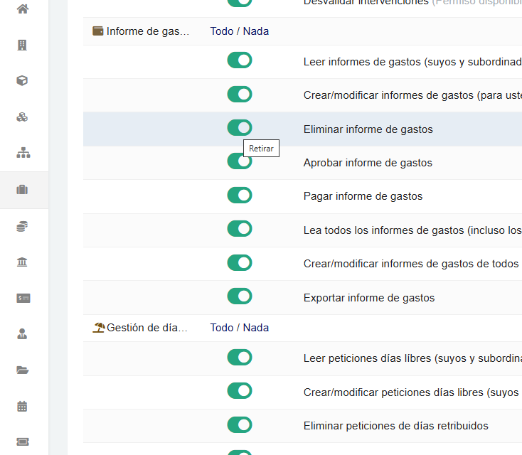 Seguridad y cumplimiento en gastos