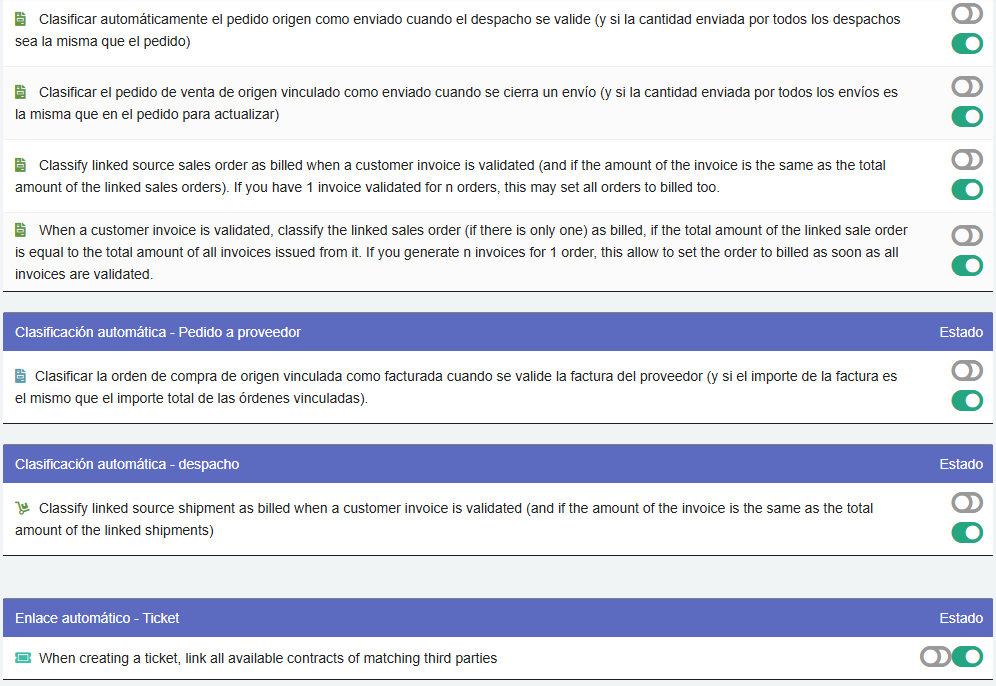Flujo de trabajo compras